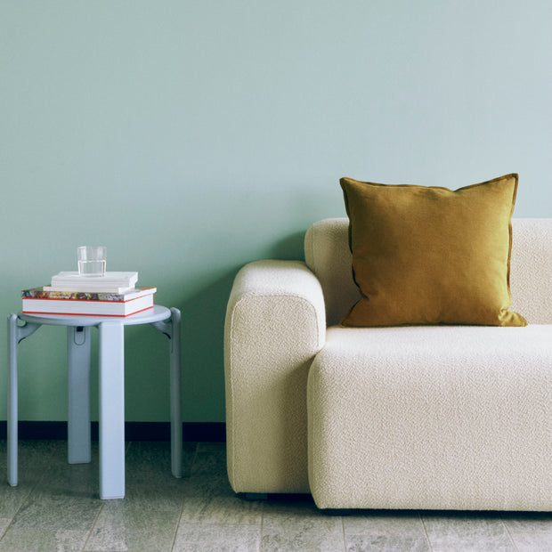 HAY Polštář Linen, 60, Light Blue - DESIGNSPOT