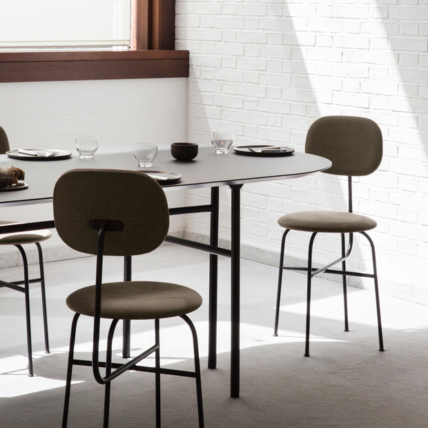 Audo Copenhagen Jídelní židle Afteroom Dining Chair Plus, Black Oak - DESIGNSPOT