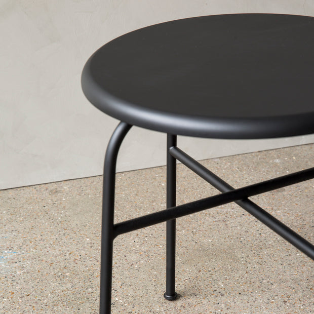 Audo Copenhagen Stolička Afteroom Stool, Veneer, Dark Oak - DESIGNSPOT