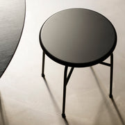 Audo Copenhagen Stolička Afteroom Stool, Veneer, Dark Oak - DESIGNSPOT