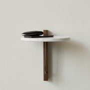 Audo Copenhagen Police Corbel, Medium, Oak / Marble - DESIGNSPOT