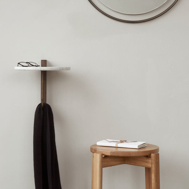 Audo Copenhagen Police Corbel, Medium, Oak / Marble - DESIGNSPOT