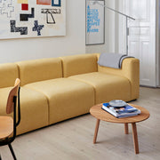 HAY Konferenční stolek Bella Ø60 High, Green Oak [rozbaleno] - DESIGNSPOT