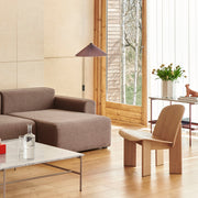 HAY Stolní lampa Matin 300, Mirror Base, Placid Blue - DESIGNSPOT