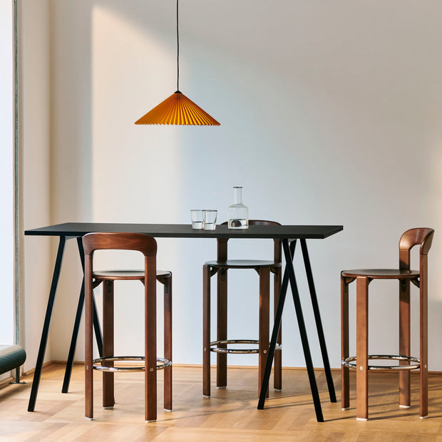 HAY Barová židle Rey Low, Slate Blue - DESIGNSPOT
