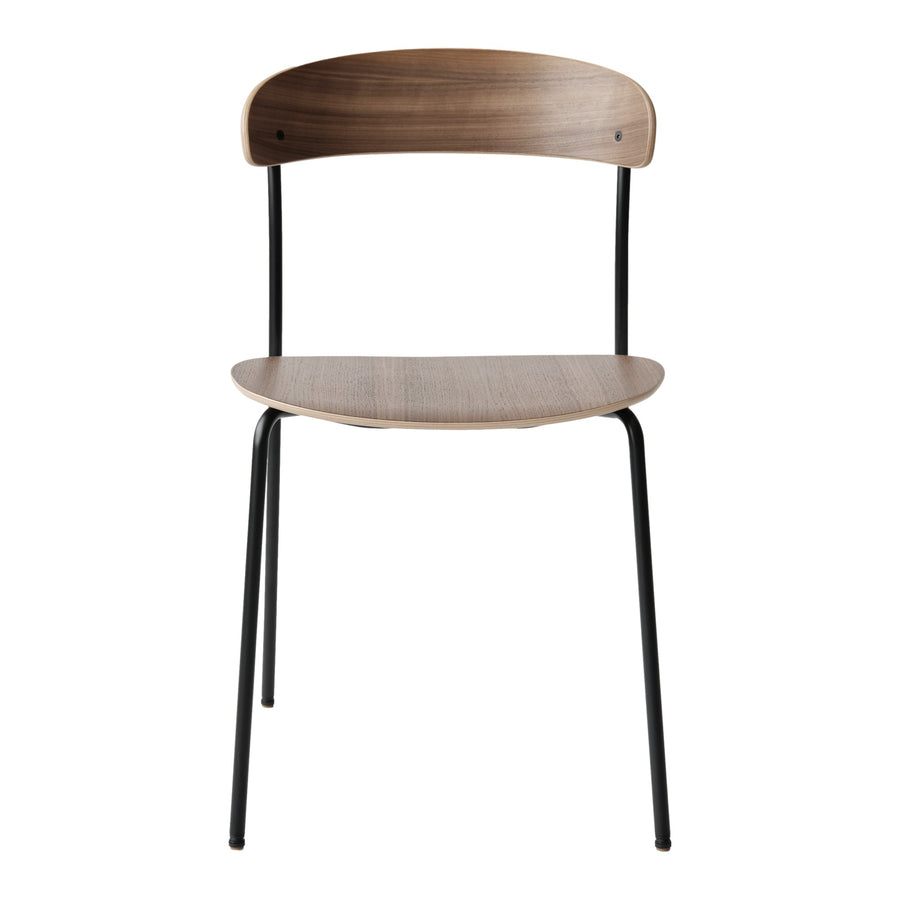 Jedálenská stolička Missing, Walnut / Black