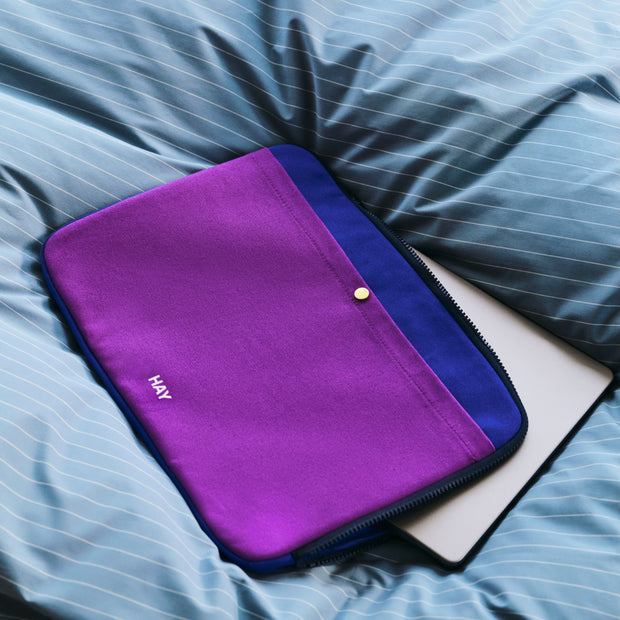 HAY Obal na notebook Multi, Purple multi - DESIGNSPOT