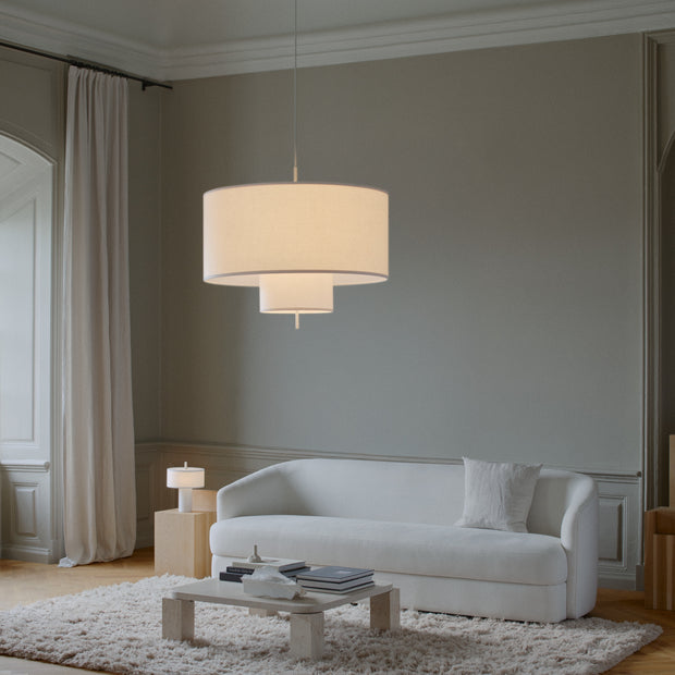 New Works Závěsná lampa Margin Ø50, White - DESIGNSPOT