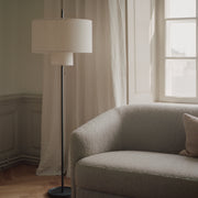 New Works Stolní lampa Margin, Black / Beige - DESIGNSPOT