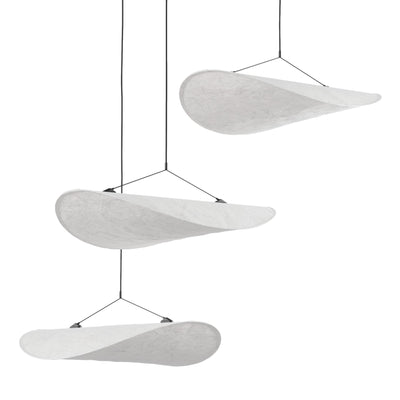 New Works Závěsné svítidlo Tense Chandelier Ø55, White - DESIGNSPOT