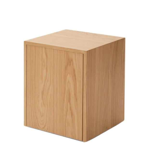 New Works Noční stolek Mass, Drawer, Natural Oak - DESIGNSPOT