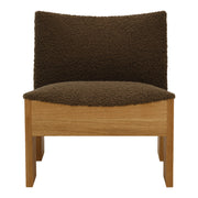 New Works Křeslo Tenon, Natural Oak / Mocha - DESIGNSPOT