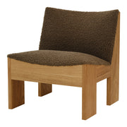 New Works Křeslo Tenon, Natural Oak / Mocha - DESIGNSPOT