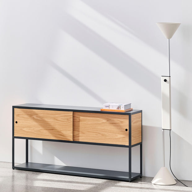 HAY Stojací lampa Twist, Cream White - DESIGNSPOT