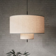 New Works Stolní lampa Margin, Black / Beige - DESIGNSPOT