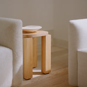 New Works Stolička Atlas, Natural Oak - DESIGNSPOT