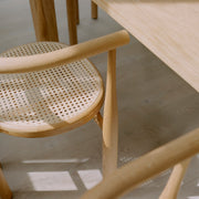 New Works Jídelní židle Bukowski, Oak - DESIGNSPOT