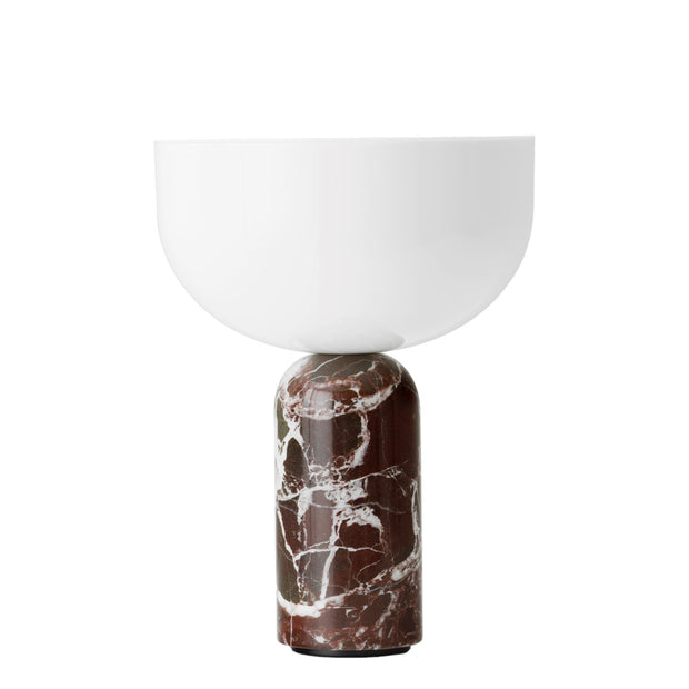 New Works Přenosná lampa Kizu, Rosso Levanto Marble - DESIGNSPOT