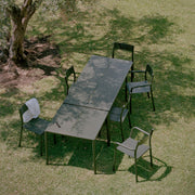 New Works Jídelní stůl May, 170x85, Dark Green - DESIGNSPOT