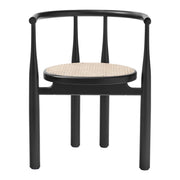 New Works Jídelní židle Bukowski, Black - DESIGNSPOT
