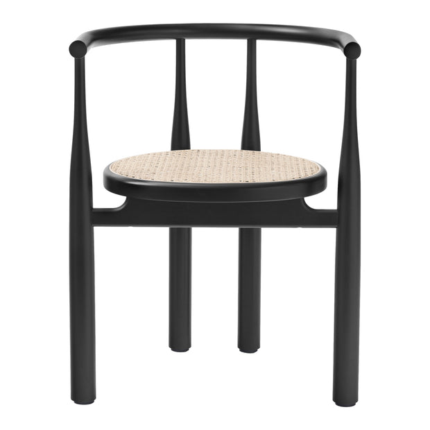 New Works Jídelní židle Bukowski, Black - DESIGNSPOT
