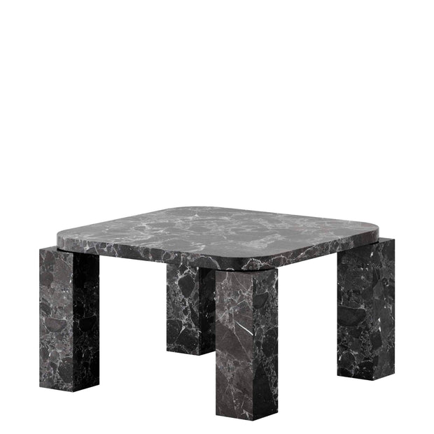New Works Konferenční stolek Atlas, 60x60, Costa Black Marble - DESIGNSPOT