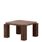 New Works Konferenční stolek Atlas, 60x60, Fumed Oak - DESIGNSPOT