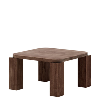 New Works Konferenční stolek Atlas, 60x60, Fumed Oak - DESIGNSPOT