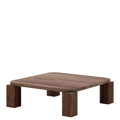 New Works Konferenční stolek Atlas, 85x85, Fumed Oak - DESIGNSPOT