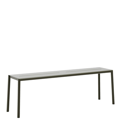New Works Zahradní lavice May, Dark Green - DESIGNSPOT