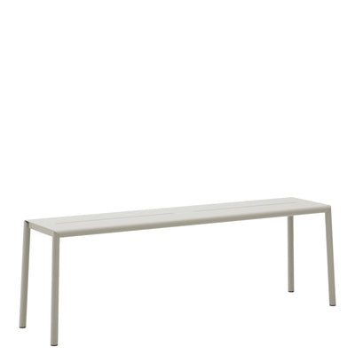 New Works Zahradní lavice May, Light Grey - DESIGNSPOT