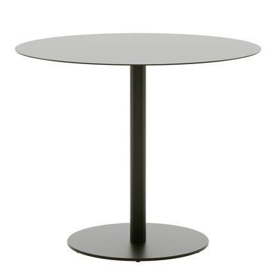 New Works Zahradní stolek May Bistro, Ø90, Dark Green - DESIGNSPOT