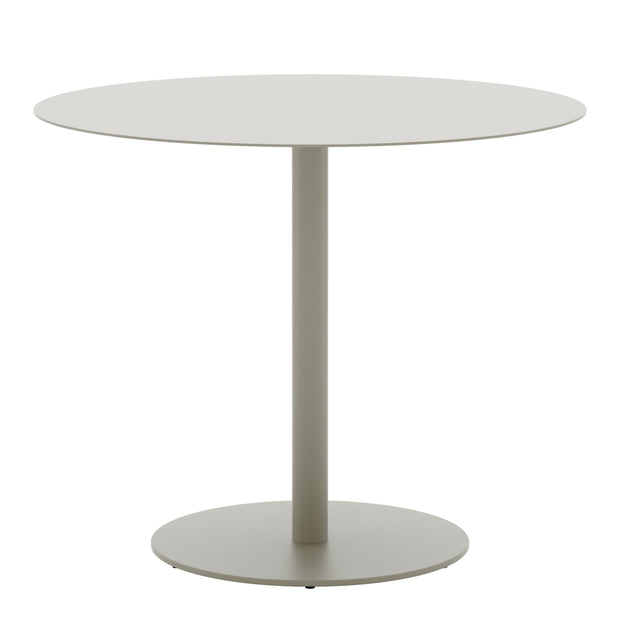 New Works Zahradní stolek May Bistro, Ø90, Light Grey - DESIGNSPOT