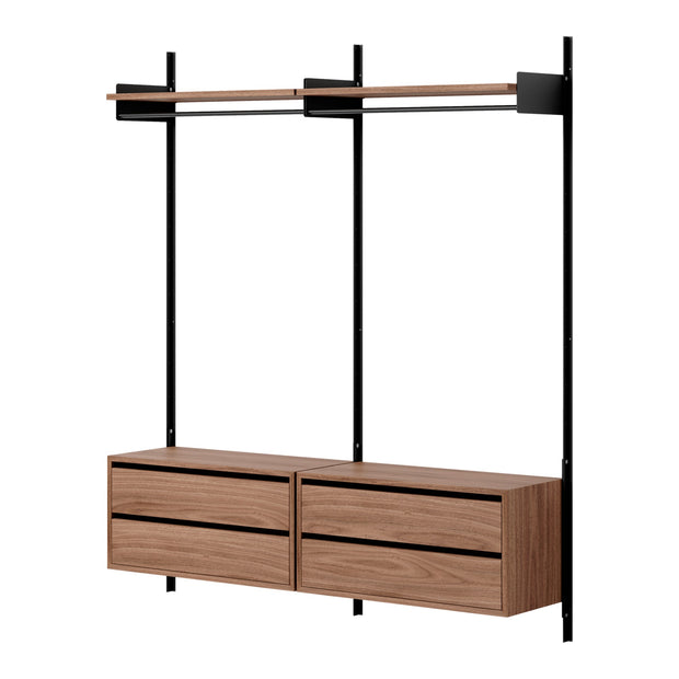 New Works Policová sestava Wardrobe Cabinets w. Drawers - DESIGNSPOT