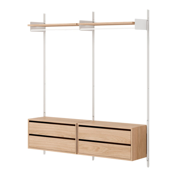 New Works Policová sestava Wardrobe Cabinets w. Drawers - DESIGNSPOT
