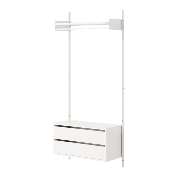 New Works Policová sestava Wardrobe Cabinet w. Drawers - DESIGNSPOT