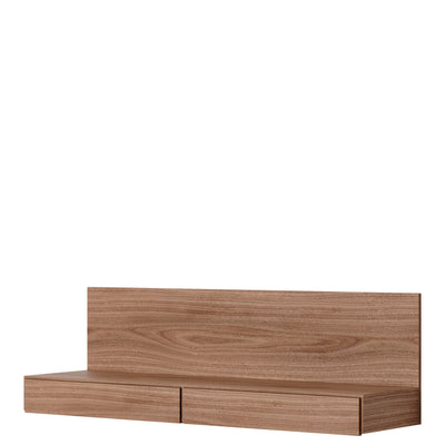 New Works Nástěnný konzolový stolek Tana, Walnut - DESIGNSPOT