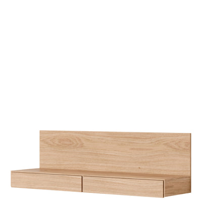New Works Nástěnný konzolový stolek Tana, Oak - DESIGNSPOT