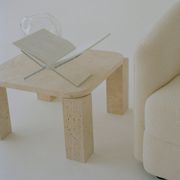 New Works Konferenční stolek Atlas, 60x60, Natural Oak - DESIGNSPOT