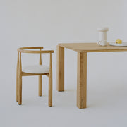 New Works Konferenční stolek Atlas, 60x60, Natural Oak - DESIGNSPOT