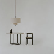 New Works Stolní lampa Margin, Black / Beige - DESIGNSPOT