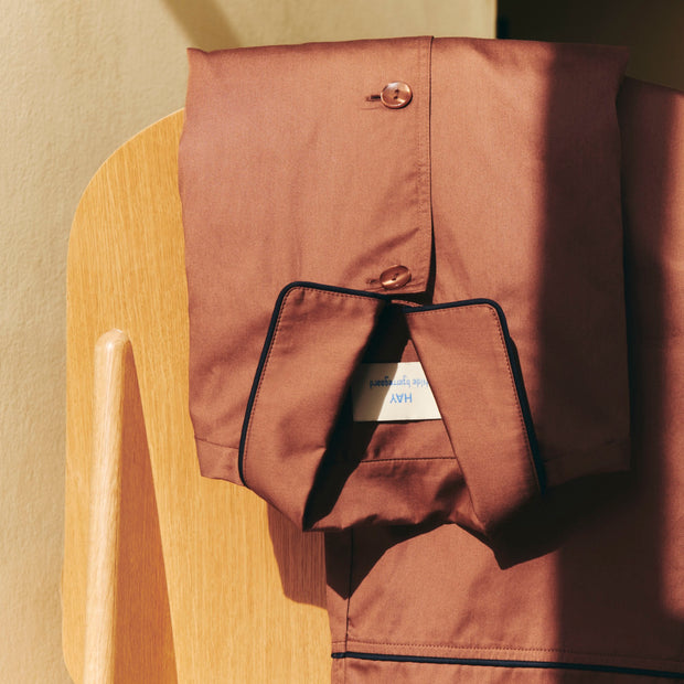 HAY Kalhoty pyžama Outline, Milk Chocolate - DESIGNSPOT