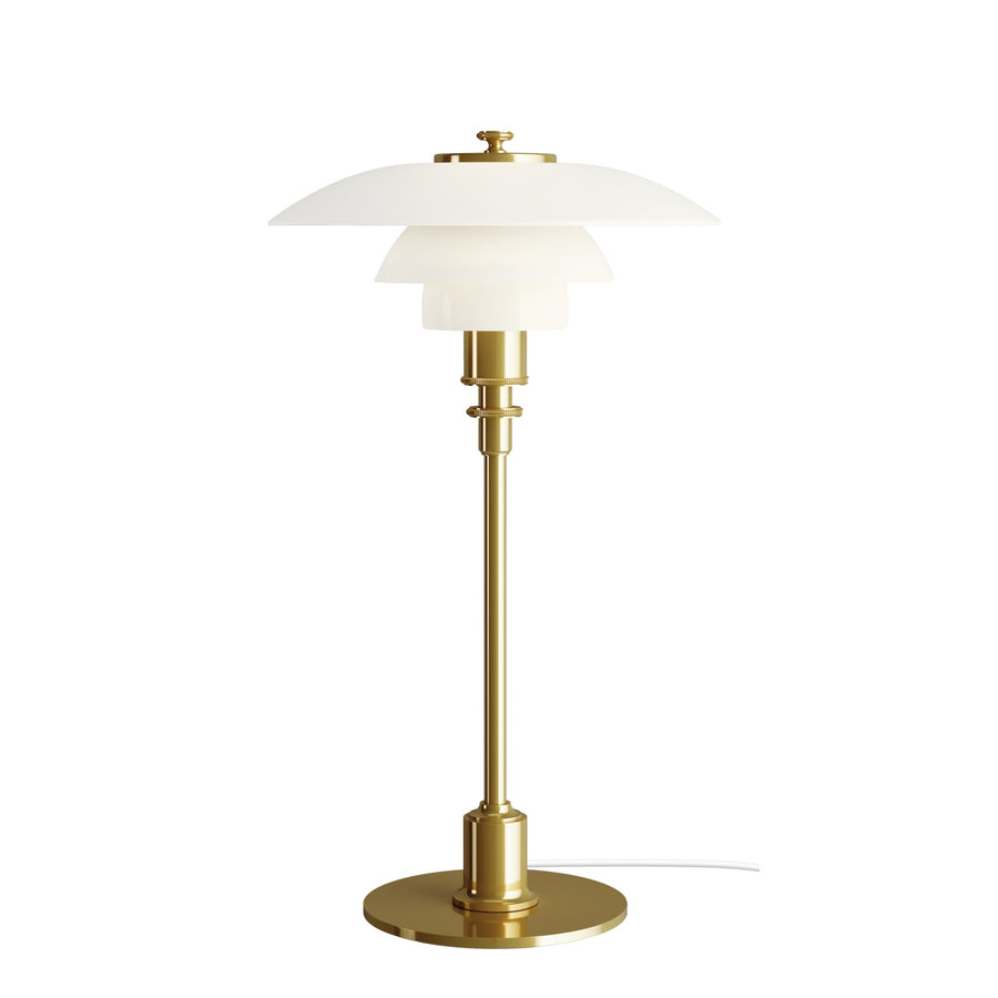 Stolná lampa PH 2/1, Brass metallised