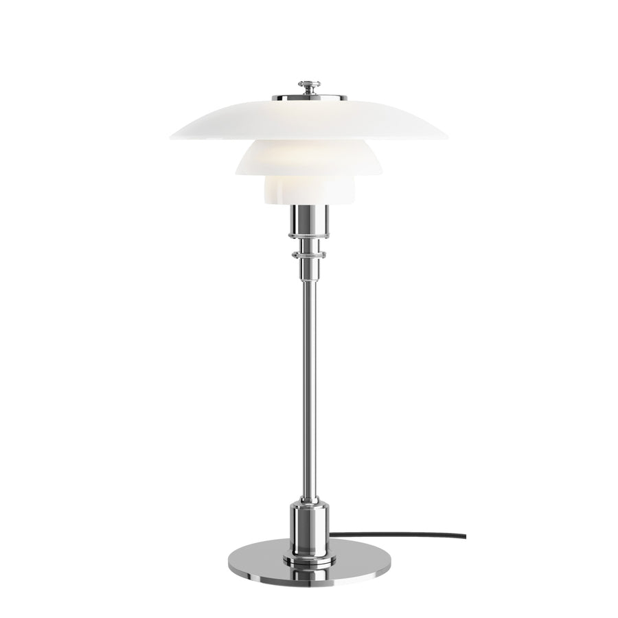 Stolná lampa PH 2/1, High lustre chrome
