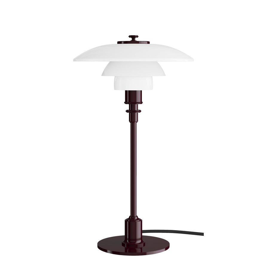 Stolná lampa PH 2/1, Glossy burgundy