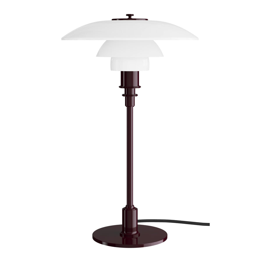 Stolná lampa PH 3/2, Glossy burgundy