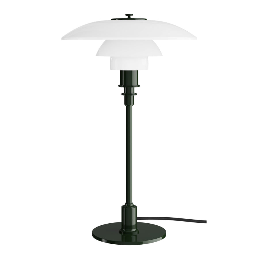 Stolná lampa PH 3/2, Glossy deep green