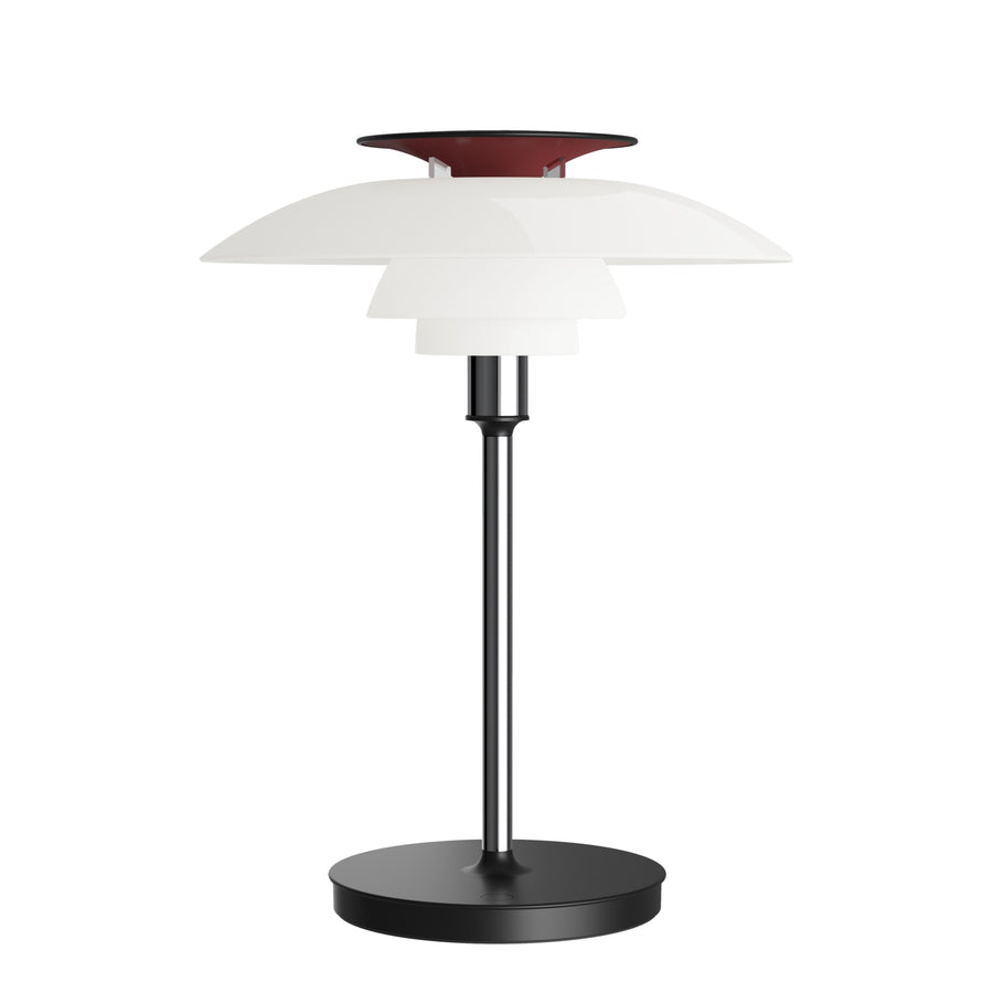 Prenosná lampa PH 80, Opal white / High lustre chrome
