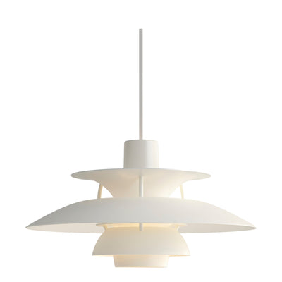 Louis Poulsen Závěsná lampa PH 5 Mini, Monochrome white - DESIGNSPOT
