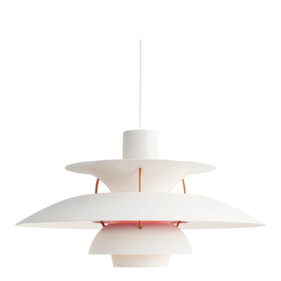 Louis Poulsen Závěsná lampa PH 5, White modern - DESIGNSPOT